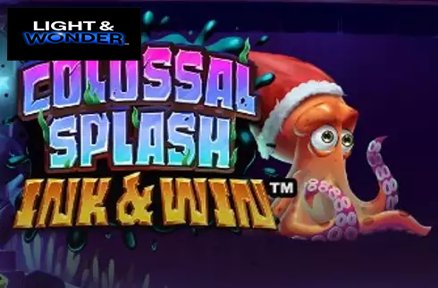 Colossal Splash Ink & Win Merry Christmas